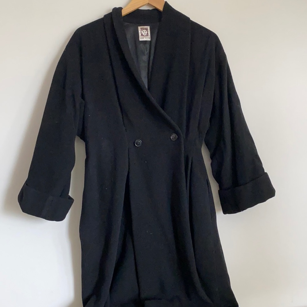 🌿 Anne Klein Black Trenchcoat